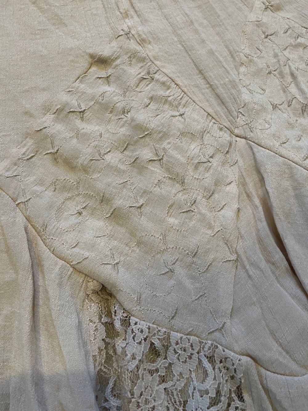 Krazy Kat LT Beige Maxi Boho Lace Skirt - Picture 4 of 7